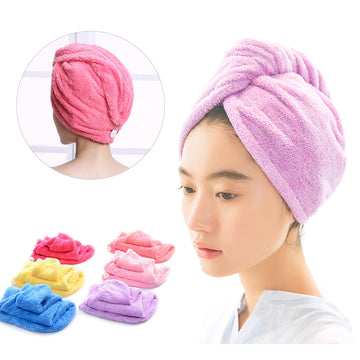 Magic Drying Microfiber Head Hair Dry Towel Wrap